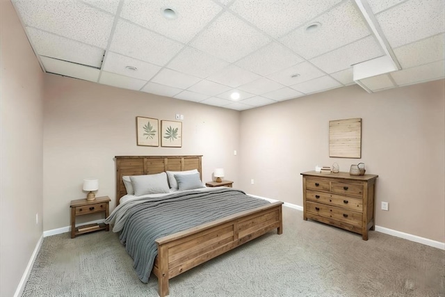 10 Tigger Ln, South Hadley, MA 01075 - carpeted bedroom featuring a paneled ceiling and baseboards