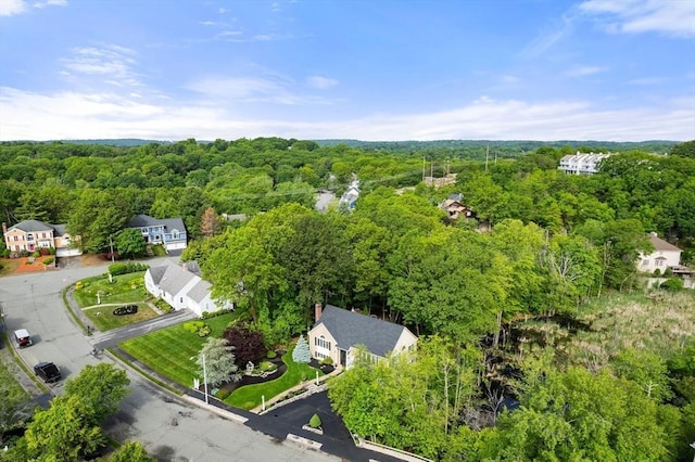 4 Blacksmith Way, Saugus, MA 01906 - bird's eye view of a heavily wooded area