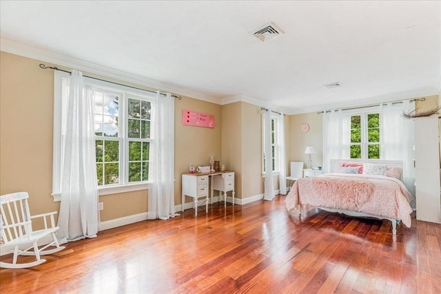 138 Saddleworth Way, Middleboro, MA 02346 - bedroom with multiple windows, crown molding, wood finished floors, and baseboards