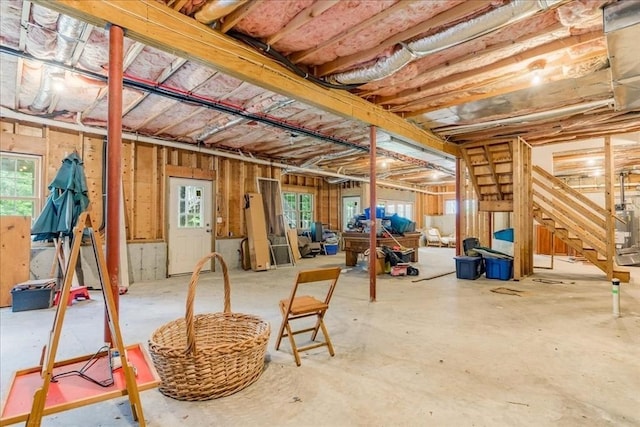 138 Saddleworth Way, Middleboro, MA 02346 - basement featuring stairs
