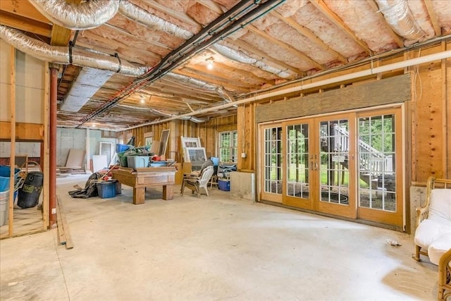 138 Saddleworth Way, Middleboro, MA 02346 - basement featuring healthy amount of natural light and french doors
