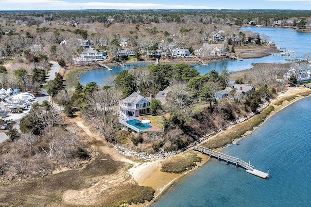 141 Daniels Island Rd, Mashpee, MA 02649 - view of property location featuring a large body of water