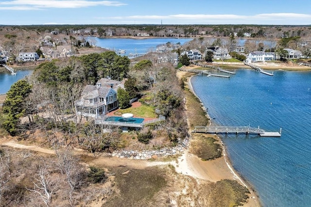 141 Daniels Island Rd, Mashpee, MA 02649 - view of property location with a nearby body of water