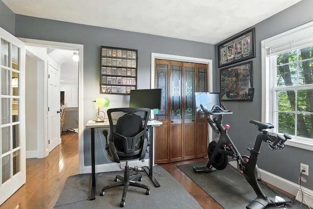 22 Dean St, Hudson, MA 01749 - office space featuring wood finished floors and baseboards