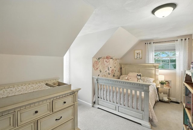22 Dean St, Hudson, MA 01749 - bedroom featuring lofted ceiling and light colored carpet