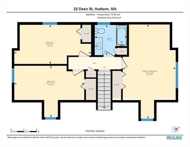 22 Dean St, Hudson, MA 01749 - view of home floor plan