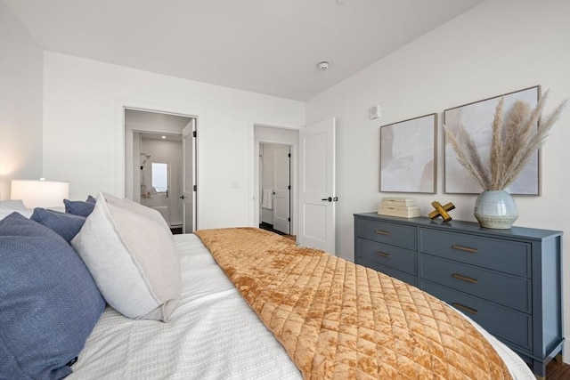 bedroom featuring ensuite bath