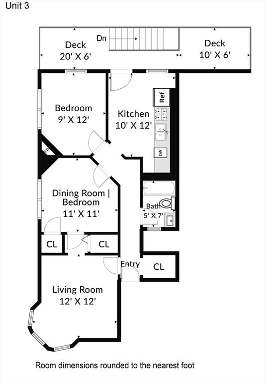 76 Belden St, Boston, MA 02125 - property floor plan