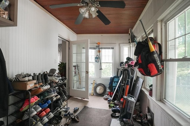 1013 Pleasant St, Worcester, MA 01602 - sunroom with healthy amount of natural light