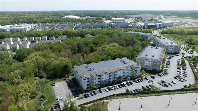 90 Trotter Rd Unit 309, Weymouth, MA 02190 - bird's eye view of a heavily wooded area