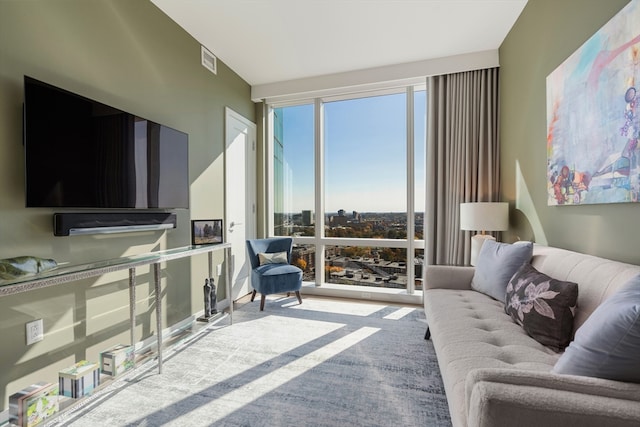 view of living room