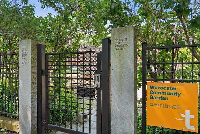 203 W Springfield St Unit 1, Boston, MA 02118 - view of gate