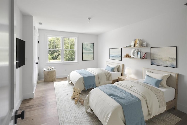 30 Franklin Ave, Oak Bluffs, MA 02557 - bedroom featuring wood finished floors and baseboards