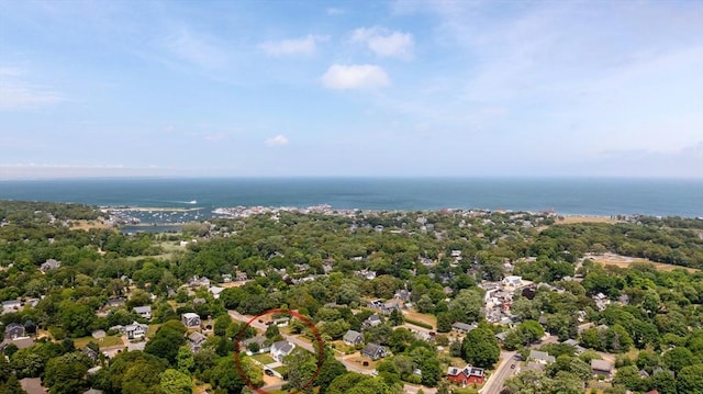 30 Franklin Ave, Oak Bluffs, MA 02557 - bird's eye view of a nearby body of water and a tree filled landscape