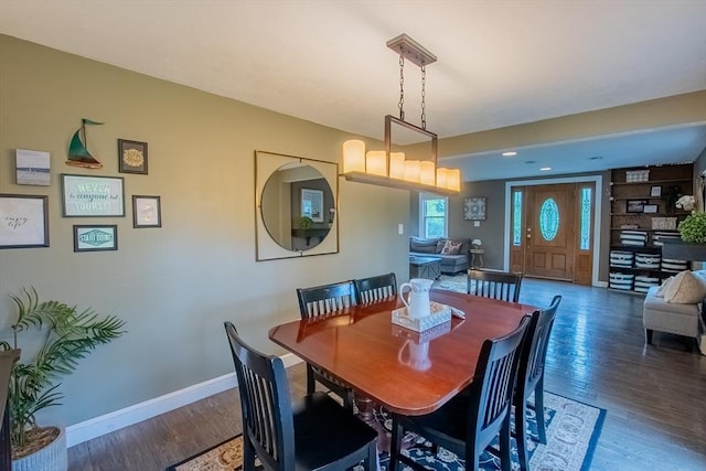 2 Fay Ct, Southborough, MA 01772 - dining area with wood finished floors and baseboards