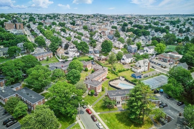 42 Newman Rd Unit 3, Malden, MA 02148 - aerial view of property and surrounding area