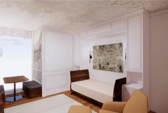 1 Dalton Unit 2410, Boston, MA 02115 - sitting room with wood finished floors and a wealth of natural light