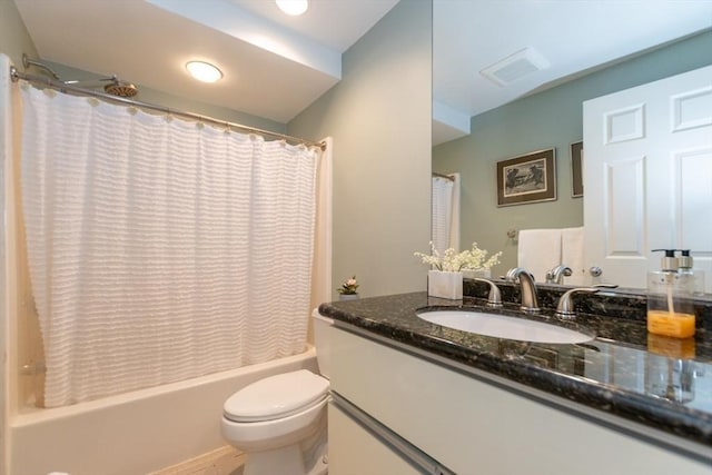 1175 Chestnut St Unit 33, Newton, MA 02464 - full bath with vanity, toilet, and shower / bath combination with curtain