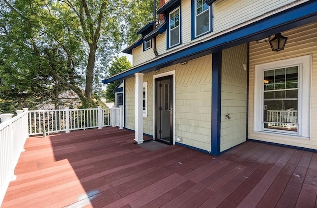 409-411 Atlantic Ave Unit 409, Marblehead, MA 01945 - view of wooden terrace