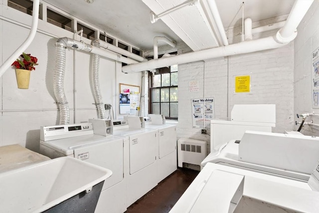 50 Follen St Unit 306, Cambridge, MA 02138 - communal laundry room featuring washer and clothes dryer