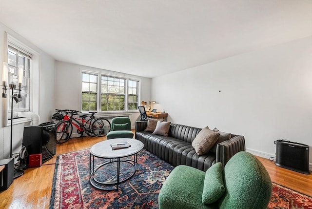 50 Follen St Unit 306, Cambridge, MA 02138 - living area featuring light wood-style flooring