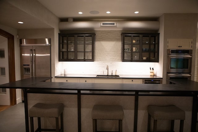 261-263 Main St, Northampton, MA 01060 - bar with stainless steel appliances and sink