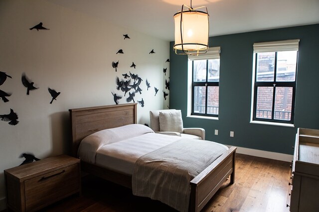 261-263 Main St, Northampton, MA 01060 - bedroom with hardwood / wood-style floors