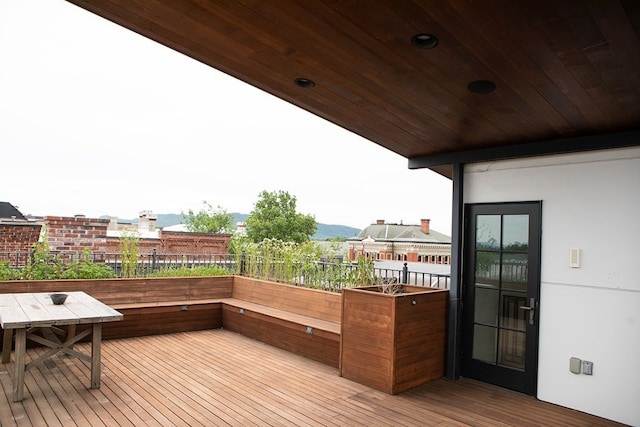 261-263 Main St, Northampton, MA 01060 - view of wooden terrace