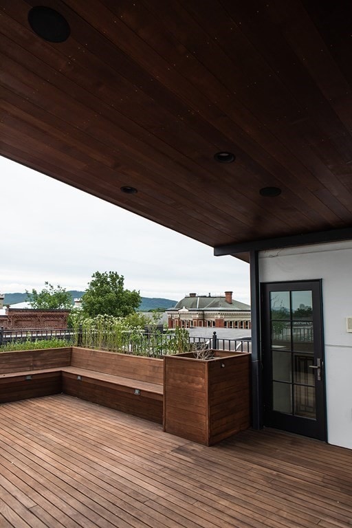 261-263 Main St, Northampton, MA 01060 - view of wooden deck