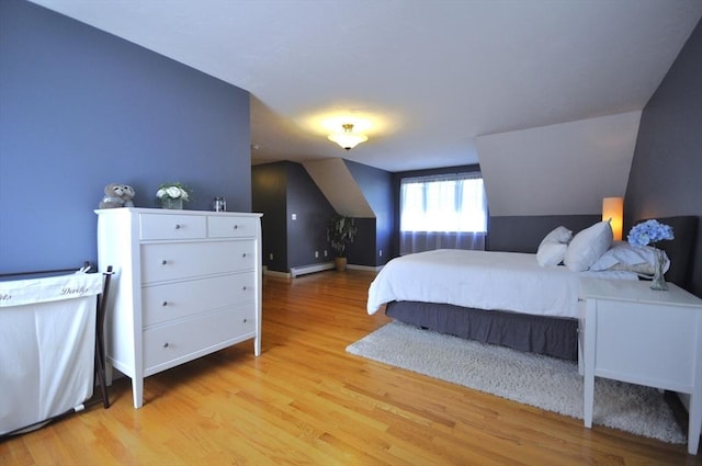 3 Cornet Stetson, Rockland, MA 02370 - bedroom featuring light wood-type flooring, a baseboard radiator, and baseboards