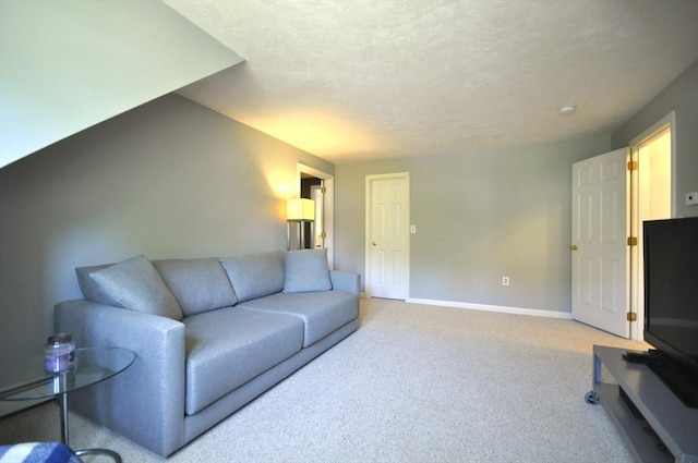 3 Cornet Stetson, Rockland, MA 02370 - living room with light colored carpet, a textured ceiling, and baseboards