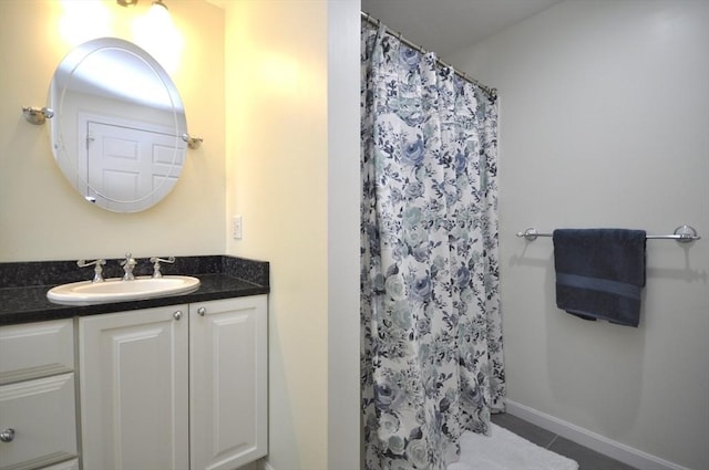 3 Cornet Stetson, Rockland, MA 02370 - bathroom with vanity, tile patterned flooring, and curtained shower