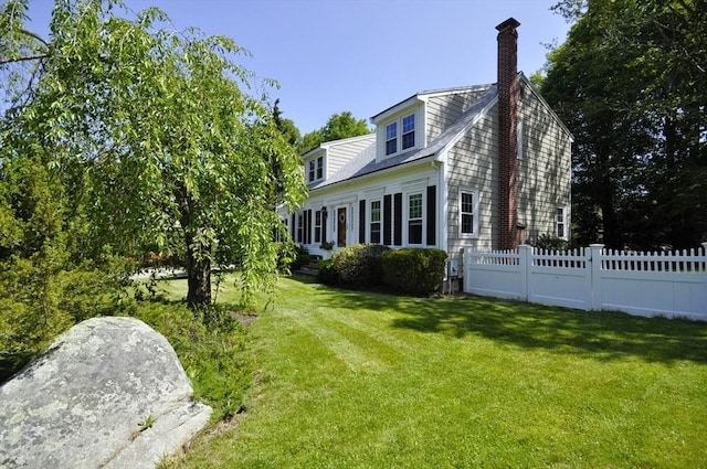 3 Cornet Stetson, Rockland, MA 02370 - view of property exterior with a chimney