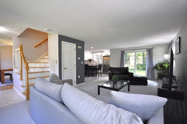 3 Cornet Stetson, Rockland, MA 02370 - living area featuring stairway