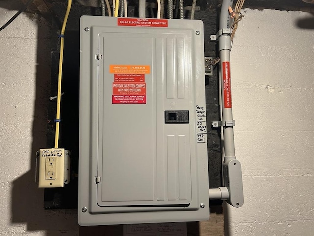 32 Farnsworth Ter, Pittsfield, MA 01201 - utility room with electric panel