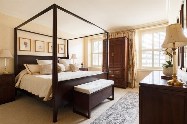 172 Beacon St Unit 4, Boston, MA 02116 - bedroom with light colored carpet