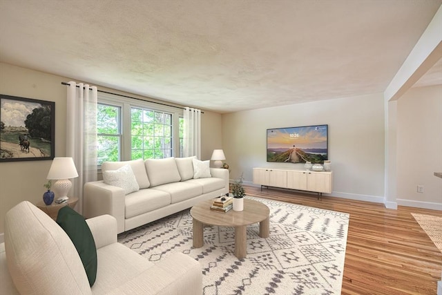 143 Ryan Rd, Stoughton, MA 02072 - living room with wood finished floors and baseboards