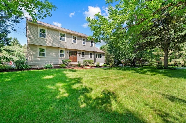 965 Main St, Wilbraham, MA 01095 - back of house featuring a yard