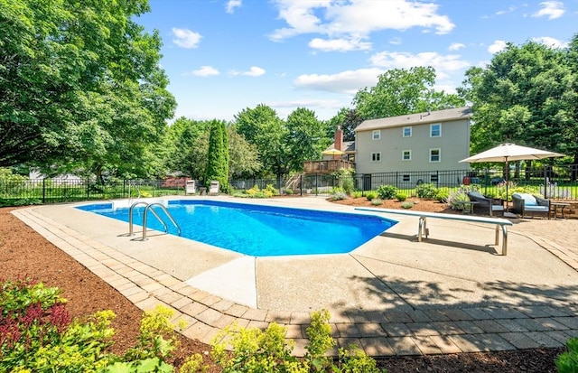 965 Main St, Wilbraham, MA 01095 - view of swimming pool featuring a patio area