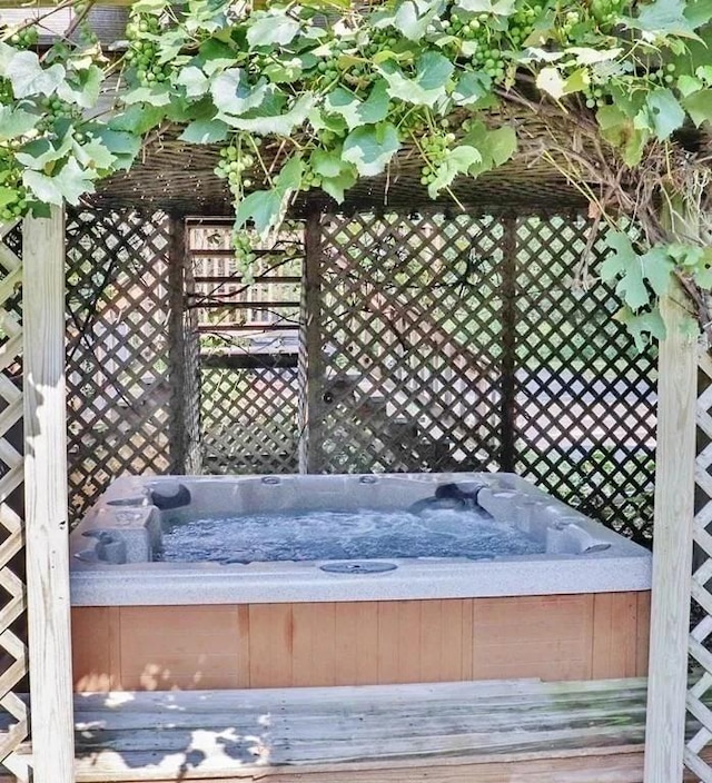 965 Main St, Wilbraham, MA 01095 - exterior view of a jacuzzi