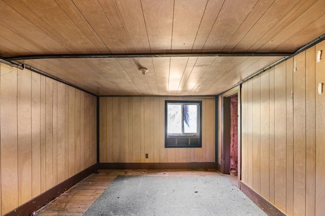 11 Williams St, Dudley, MA 01571 - unfurnished room with wooden walls and baseboards