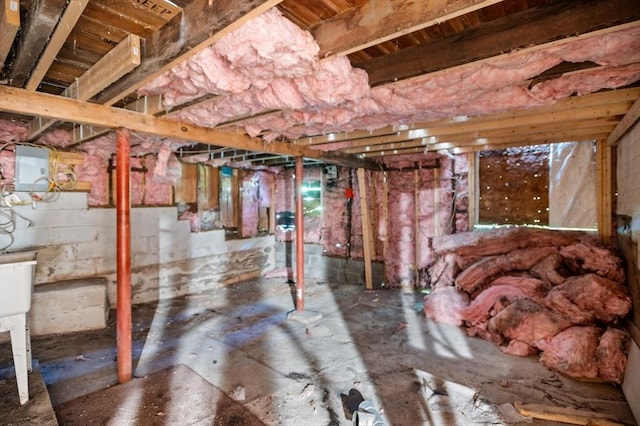 11 Williams St, Dudley, MA 01571 - view of unfinished basement