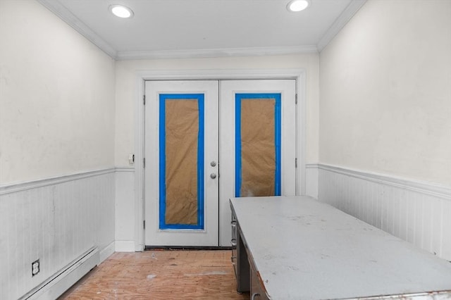 11 Williams St, Dudley, MA 01571 - entrance to property featuring a baseboard radiator