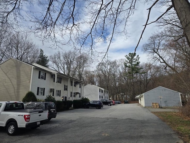 view of street with a residential view