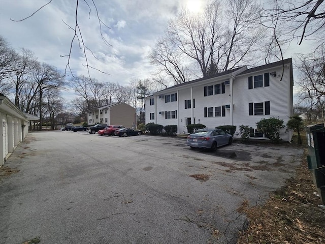 view of street featuring a residential view