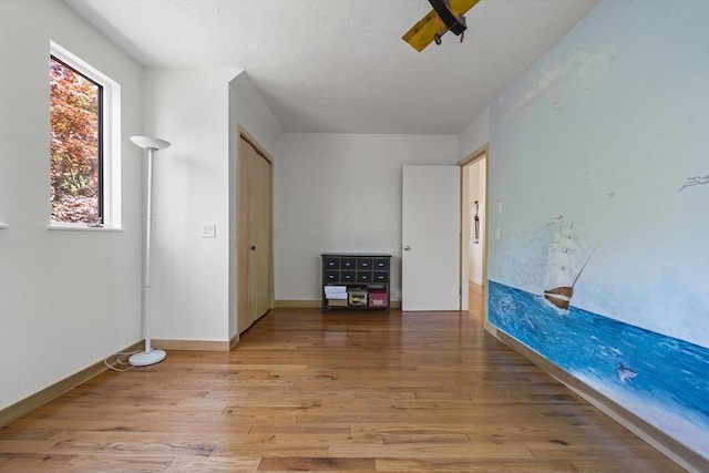 17 Juniper Ln, Framingham, MA 01701 - spare room with light wood finished floors, a textured ceiling, and baseboards