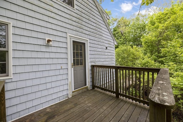 view of deck