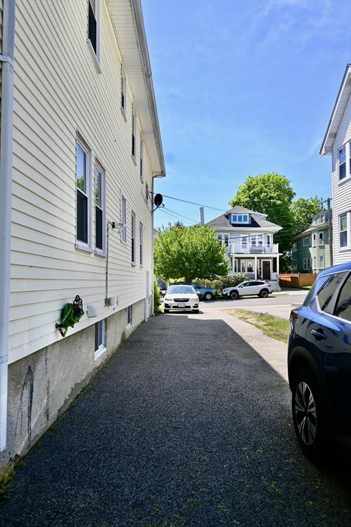 view of asphalt road
