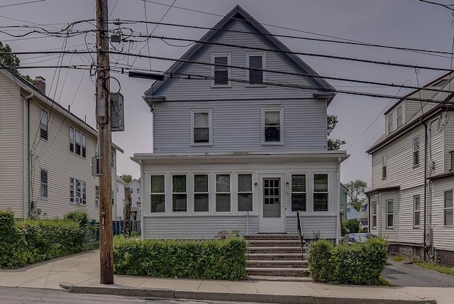 69 Metropolitan Ave, Boston, MA 02131 - view of front of house with entry steps