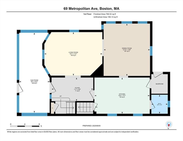 69 Metropolitan Ave, Boston, MA 02131 - view of floor plan / room layout